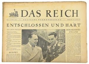 German Newspaper 'Das Reich' 10 January 1943
