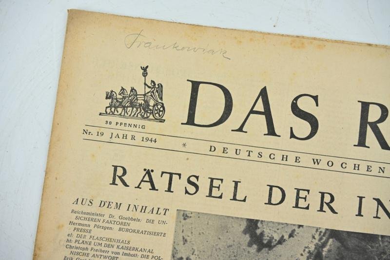 German Newspaper 'Das Reich' 7 May 1944 — image 2