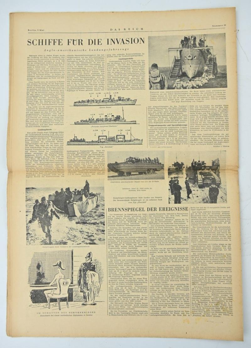 German Newspaper 'Das Reich' 7 May 1944 — image 8