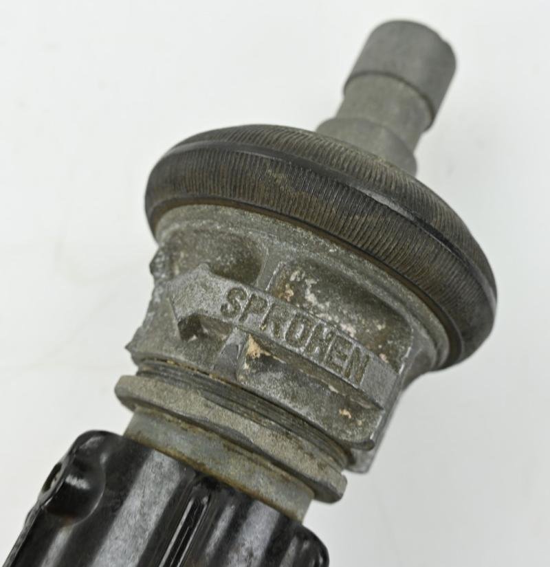 German Third Reich Fire Department Water Nozzle — image 2