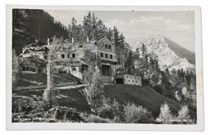 German Postwar Postcard 'Hitler's Home'