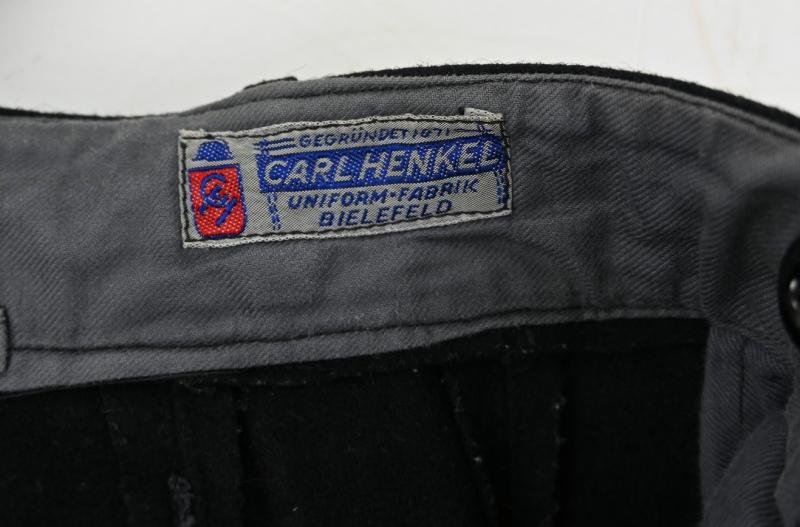 German Third Reich Firefighter Dress Trousers — image 4
