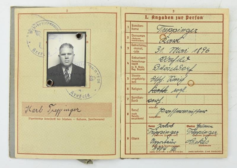 German WH Wehrpass WW1 Veteran — image 6