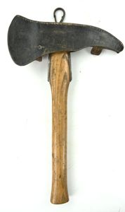 German Third Reich Era Firefighters Axe with Cover