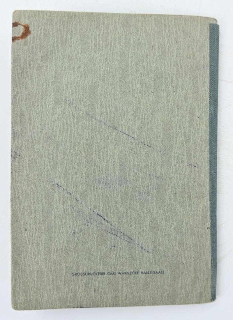 German WH Wehrpass A.E.A 33 (Mot) — image 8