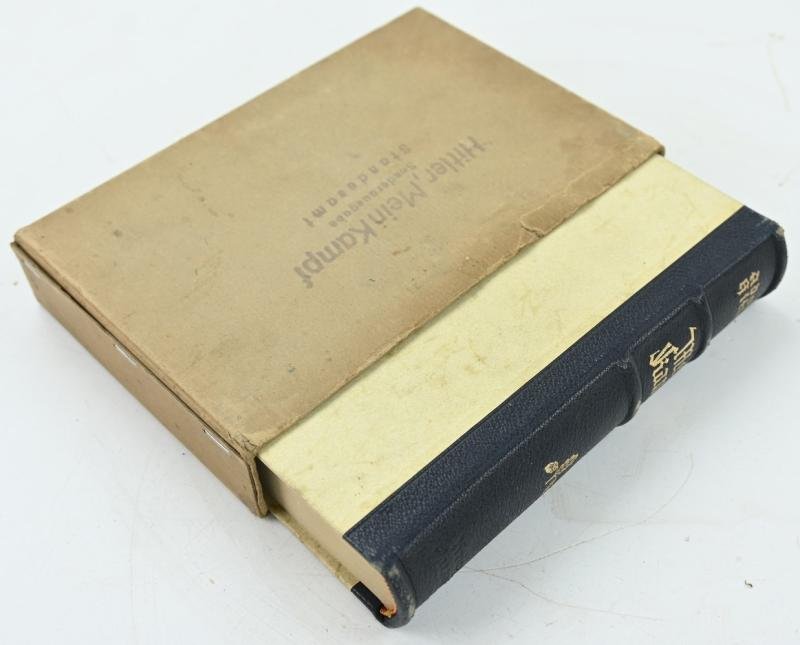German Adolf Hitler Mein Kampf Book with Marked Cover — image 3