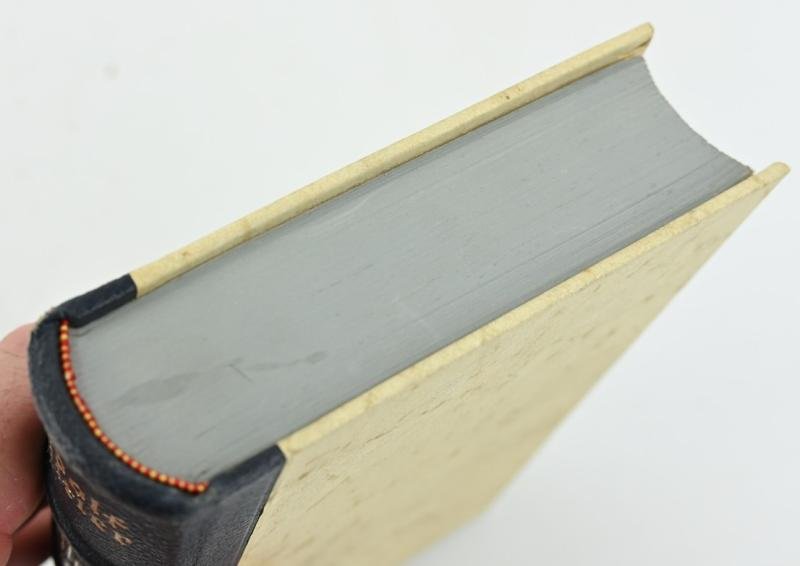 German Adolf Hitler Mein Kampf Book with Marked Cover — image 5