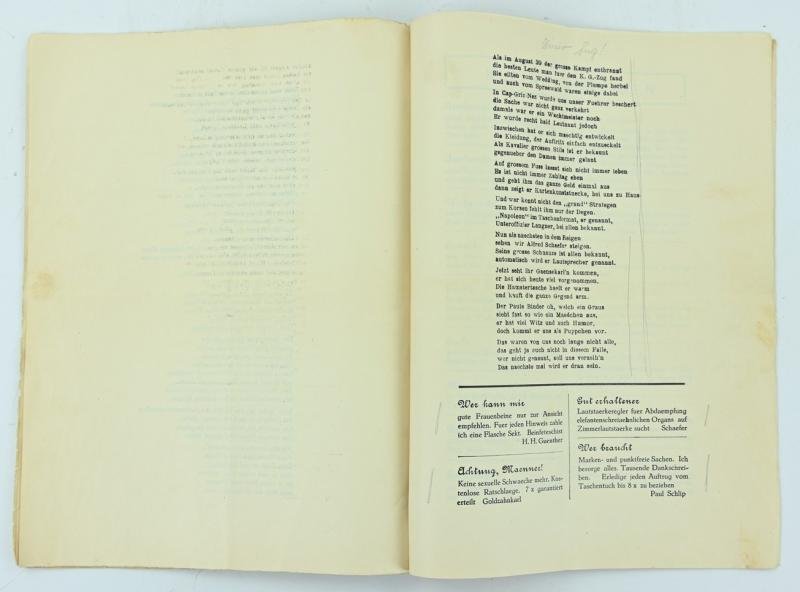 German WH Christmas Booklet 'Radf. Aufkl.-Schwadron 208' — image 3