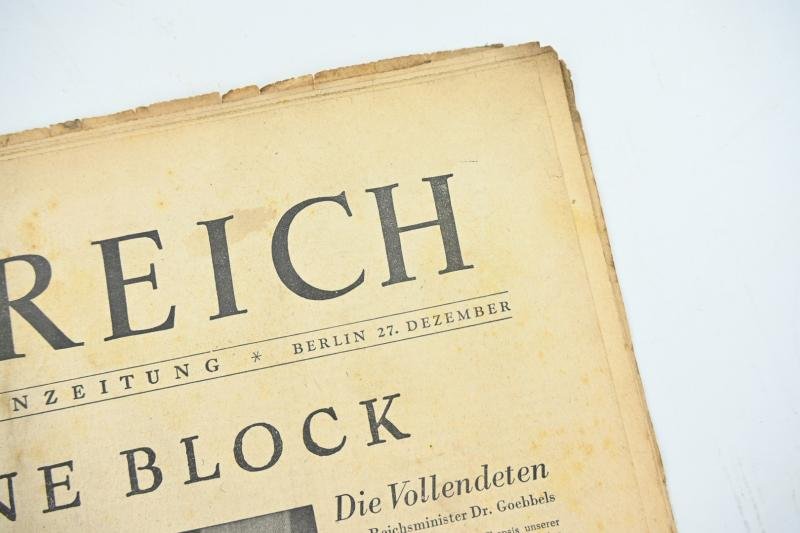 German Newspaper 'Das Reich' 27 December 1942 — image 3