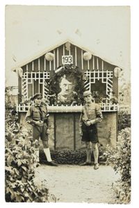 German Third Reich HJ/SA Picture 1935