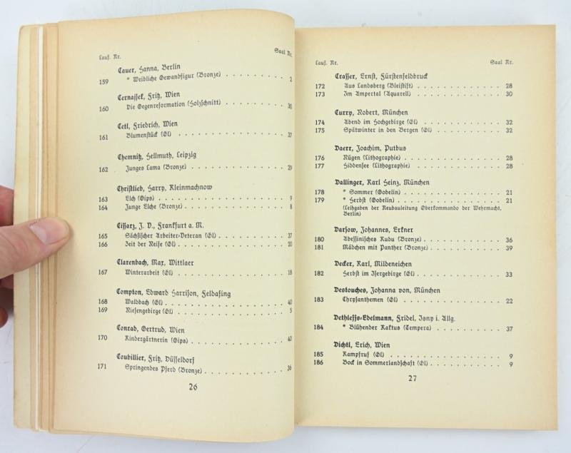 German Third Reich Art Catalogus 1940 — image 5