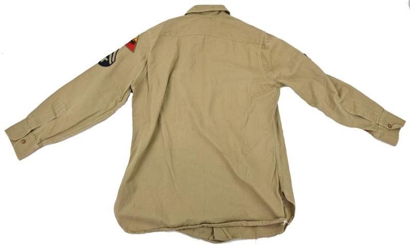 US WW2 Armored Division EM Shirt — image 3