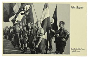 German Hitler-Youth Postcard