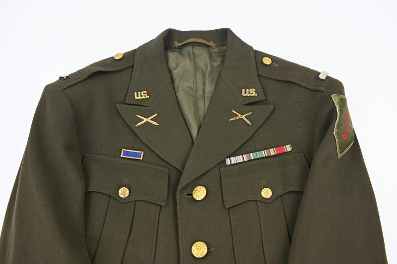 US WW2 Class A Officer Service Dress 'Big Red One' — image 2
