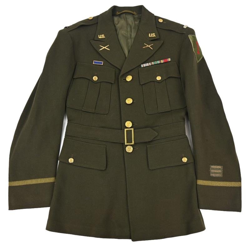 US WW2 Class A Officer Service Dress 'Big Red One' — image 3