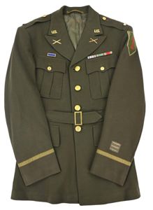 US WW2 Class A Officer Service Dress 'Big Red One'