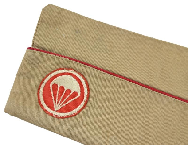 US WW2 Paratrooper Summer Garrison Cap Artillery — image 2