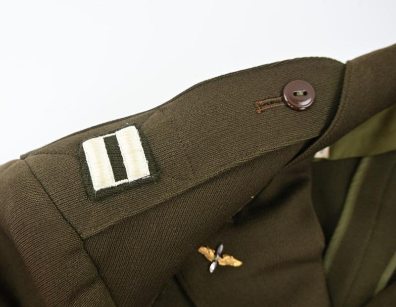 USAAF WW2 Officer /Pilot Ike Jacket '9th Airforce' — image 7