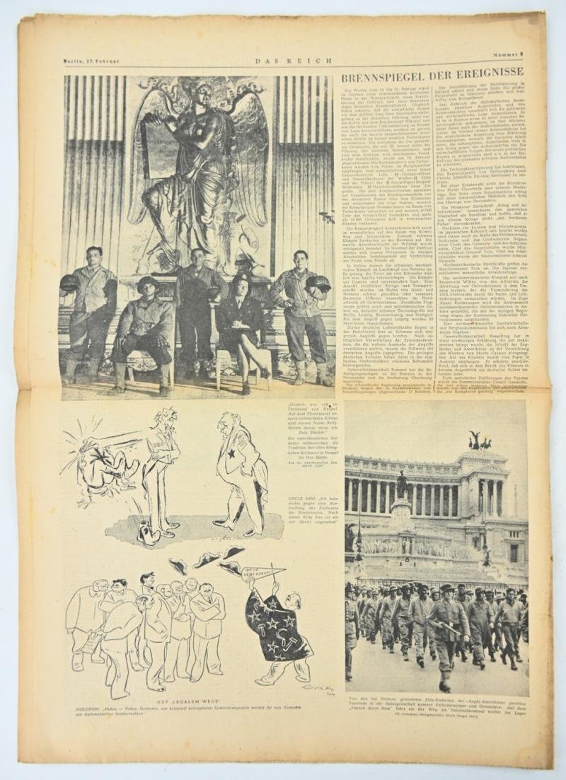 German Newspaper 'Das Reich' 27 February 1944 — image 7