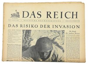 German Newspaper 'Das Reich' 27 February 1944
