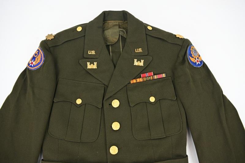 USAAF WW2 Class A Engineer Officer Tunic '15th Airforce' — image 2
