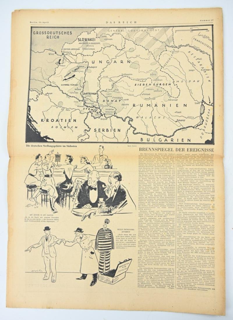 German Newspaper 'Das Reich' 23 April1944 — image 8