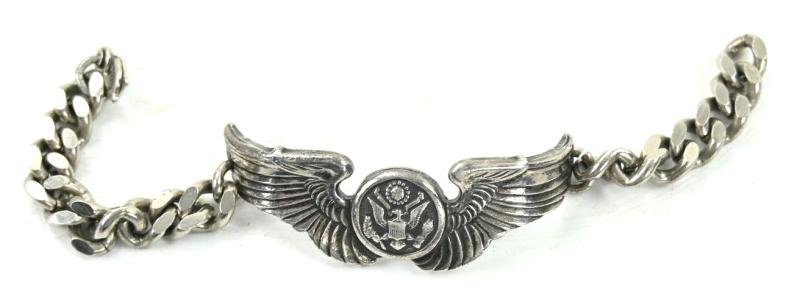 USAAF WW2 Named Musset Bag and Armband '43rd Ferrying Squadron' — image 10