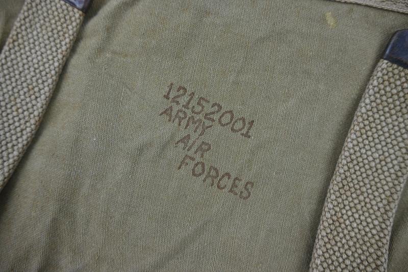 USAAF WW2 Named Musset Bag and Armband '43rd Ferrying Squadron' — image 5