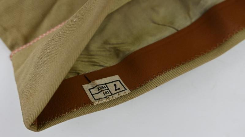 US WW2 Garrison Cap with Sweatheart Pillow Cover 835th Engineer Battalion — image 6