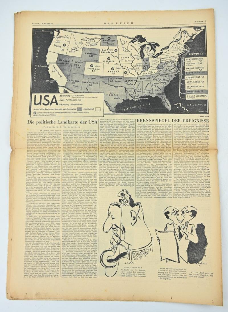 German Newspaper 'Das Reich' 13 February 1944 — image 7