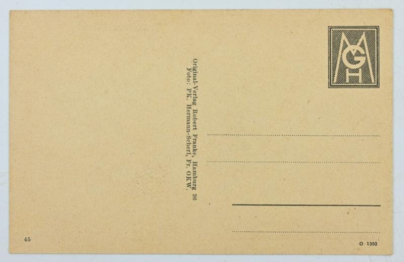 German Wehrmacht Postcard 'Russlandlied' — image 2