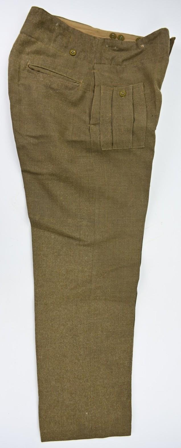 British M40 Battle Dress Trousers 1946 — image 3