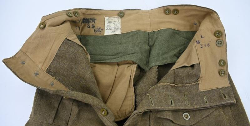 British M40 Battle Dress Trousers 1946 — image 9