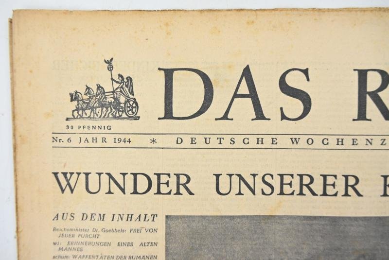 German Newspaper 'Das Reich' 6 February 1944 — image 2