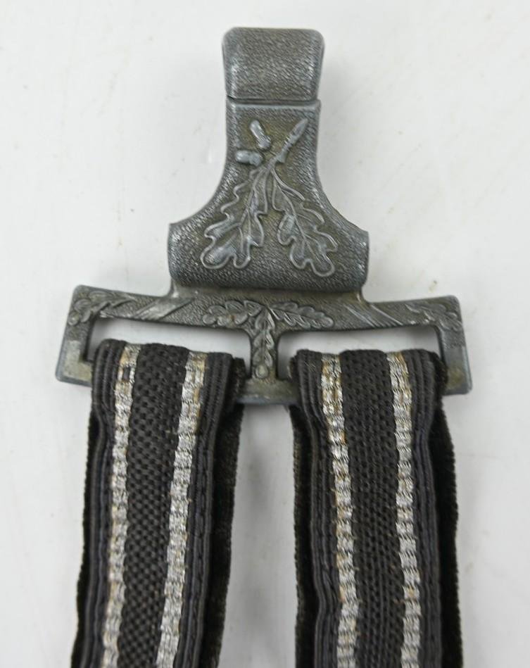 German LW Officer's Dagger Hanger — image 2