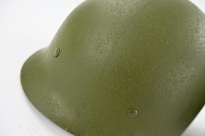 US Vietnam War Infantry helmet with camouflage cover and liner — image 14