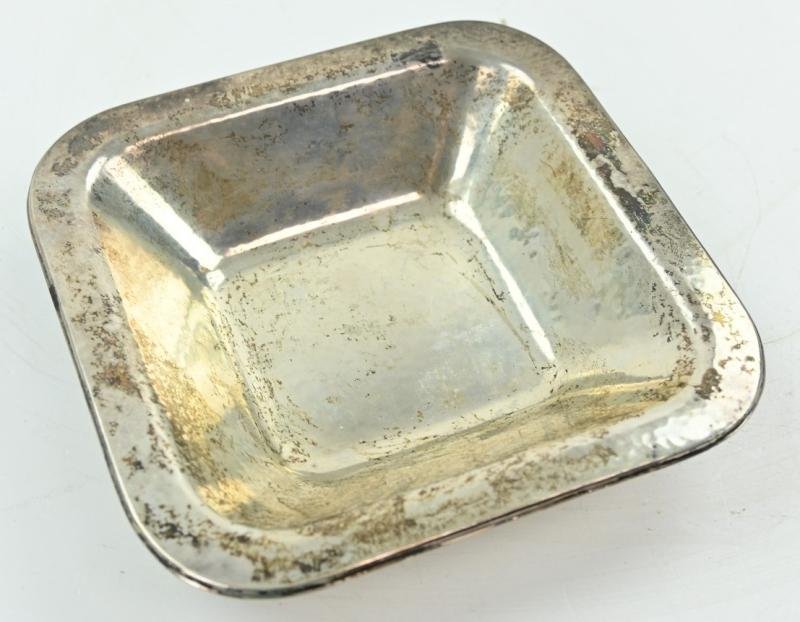 German KM/LW Silver Plate 'Festungskommandatur Pillau' — image 3