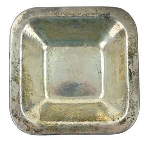 German KM/LW Silver Plate 'Festungskommandatur Pillau'