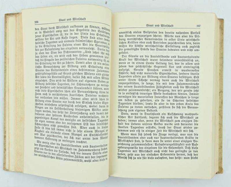 German Adolf Hitler Mein Kampf Book 'Warendorf' — image 6