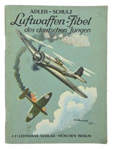 German Luftwaffen Fibel des Deutsche Jungen