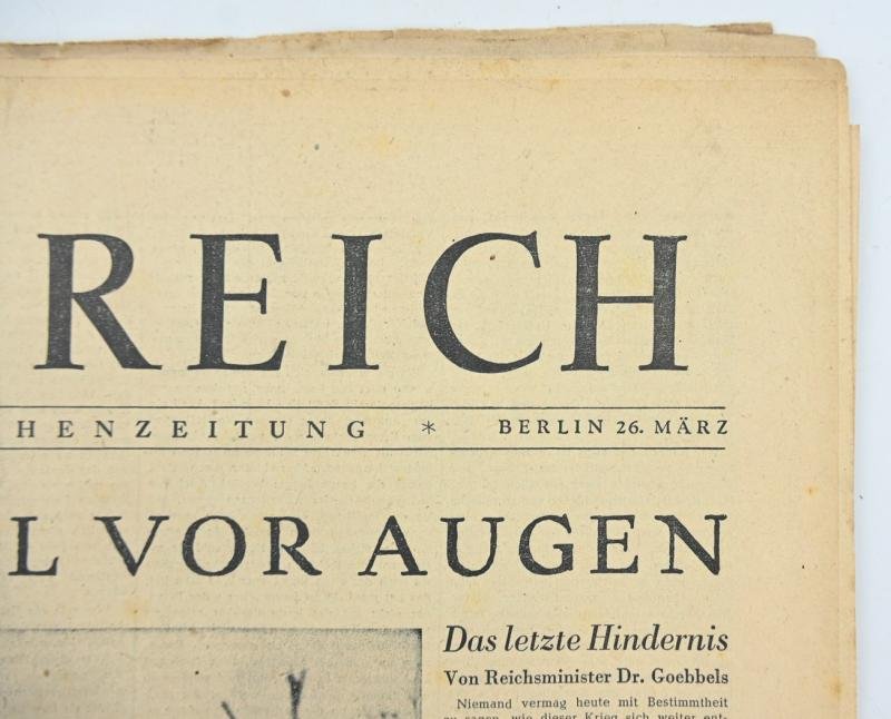 German Newspaper 'Das Reich' 26 March 1944 — image 2