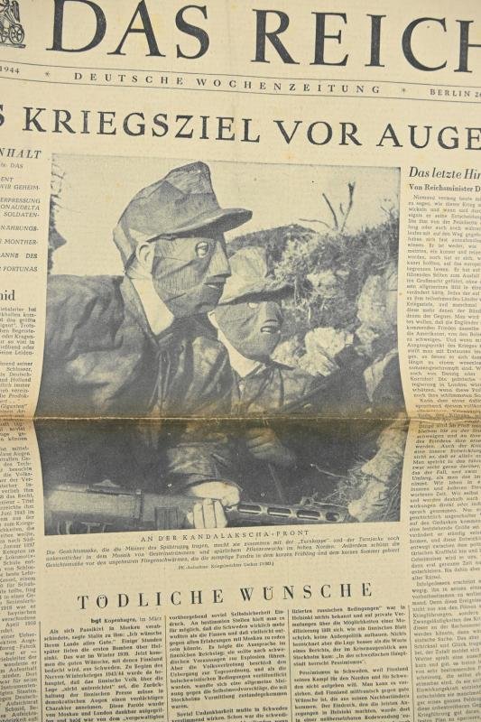 German Newspaper 'Das Reich' 26 March 1944 — image 3