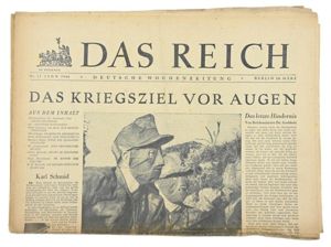 German Newspaper 'Das Reich' 26 March 1944