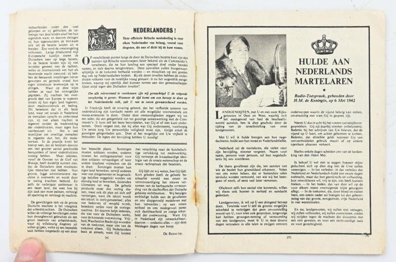 British RAF WW2 Droppingsbooklet 'De Wervelwind' — image 2