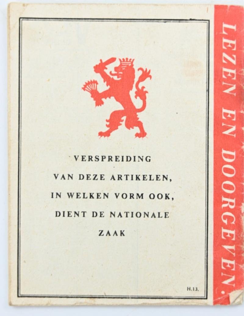 British RAF WW2 Droppingsbooklet 'De Wervelwind' — image 6