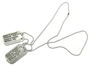 USAAF WW2 Dog-tag Set 'Cecil T. Connell'