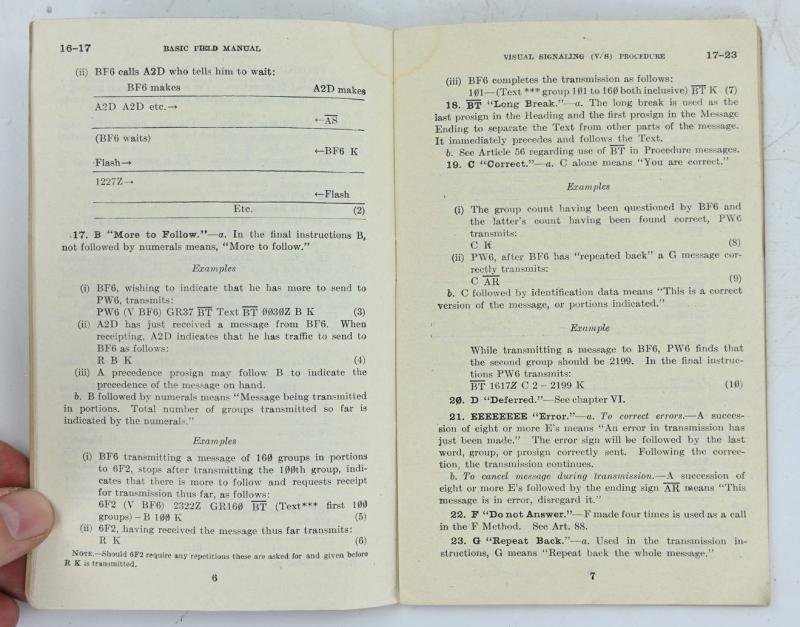US WW2 Basic Field Manual (British use only!) — image 5