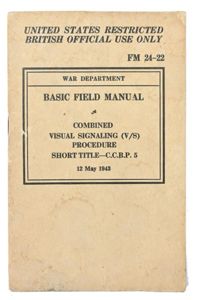 US WW2 Basic Field Manual (British use only!)