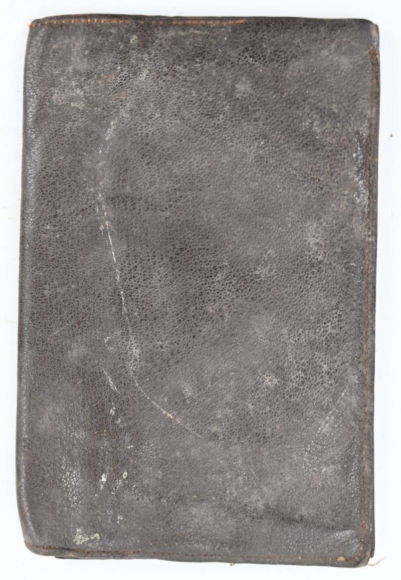 German Third Reich Period Leather Wallet — image 3