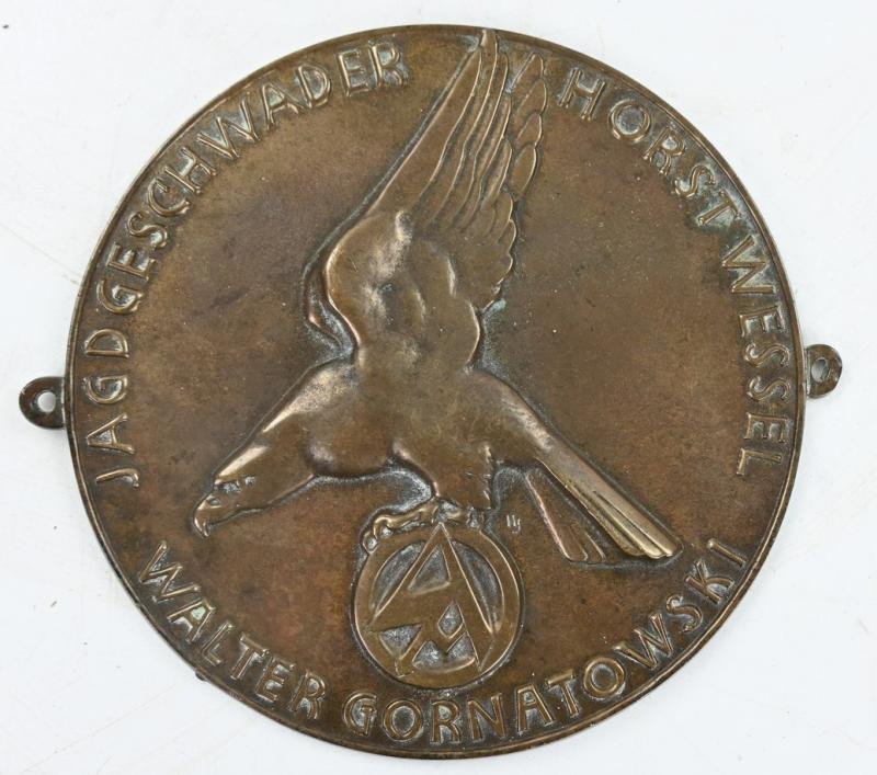 German SA Commemorative plaque for aircraft of the Horst Wessel squadron — image 2